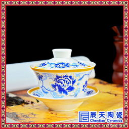手繪陶瓷蓋碗 陶瓷蓋碗價(jià)格